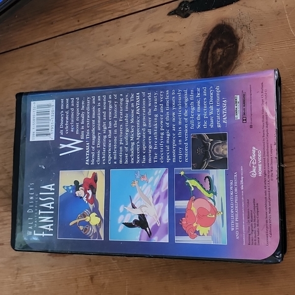 Fantasia vhs tape - Picture 2 of 2